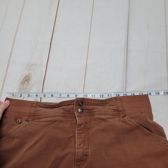 Duluth utility cargo pants straight leg double knee rust red 18 - Picture 4 of 9